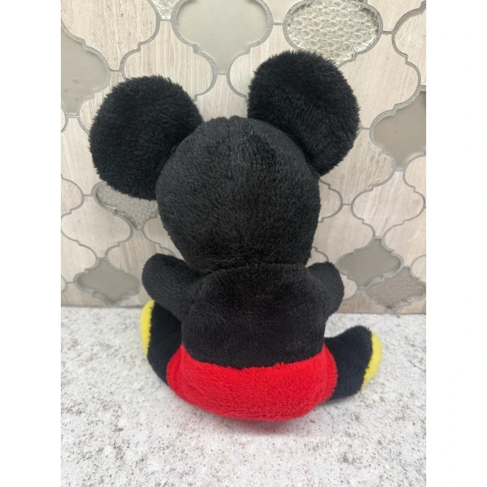 Vintage MICKEY MOUSE Plush Stuffed Toy‎ Doll Walt Disney, Taiwan. 10
